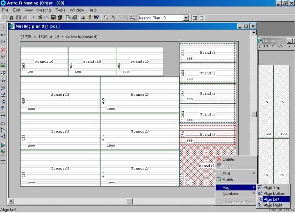Astra R-Nesting Screenshot
